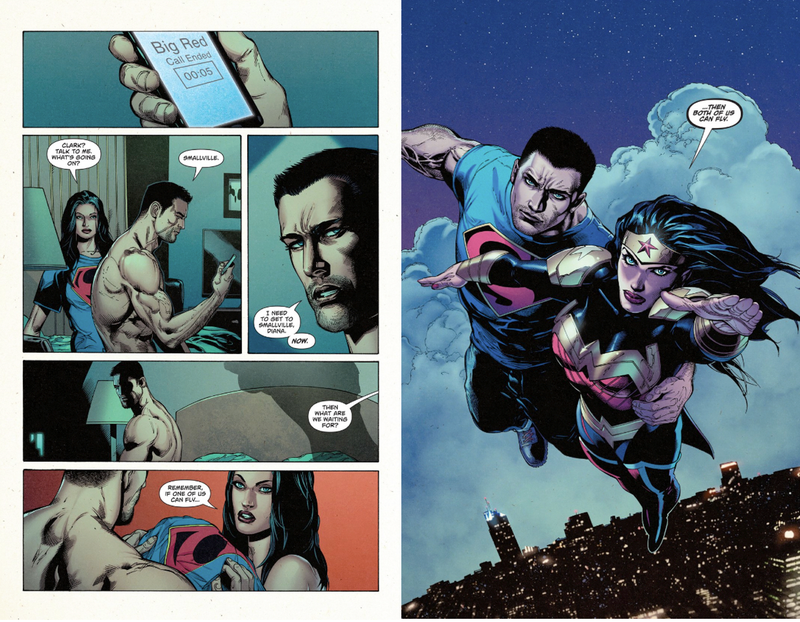 Illustration for article titled Superman and Wonder Woman Are Totally Not Breaking Up